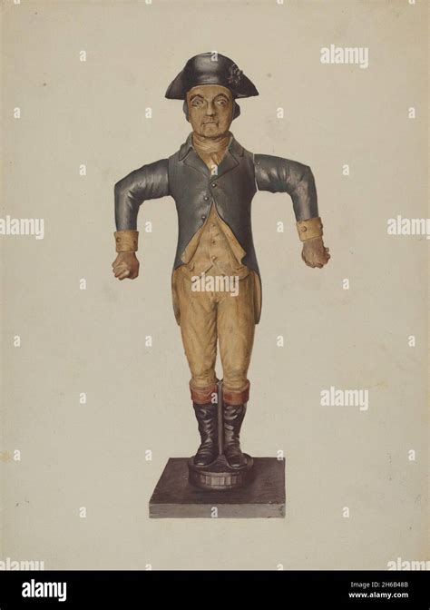 Figure of Coachman, c. 1938 Stock Photo - Alamy