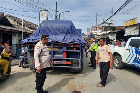 Pelajar Tewas Terlindas Truk Trailer Antara News Bangka Belitung