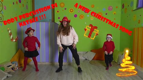 BODY PERCUSSION DI NATALE PER BAMBINI SU CANZONE SWING DI NATALE A