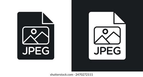  Symbols Jpeg File Type Vector Stock Vector Royalty Free