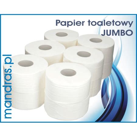 Papier Toaletowy JUMBO 120m 12szt