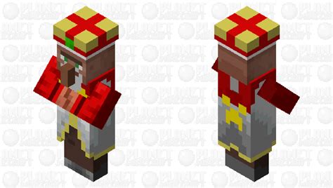 King Villager Minecraft Mob Skin