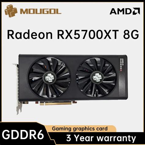 Mougol Amd Radeon Rx Xt G Graphics Card Gddr Nm Gaming Video Card