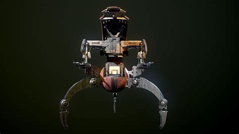 Droideka Star Wars - 3D Model by KATEDRA604