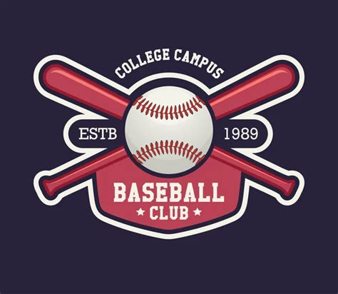 Cool College Baseball Logos