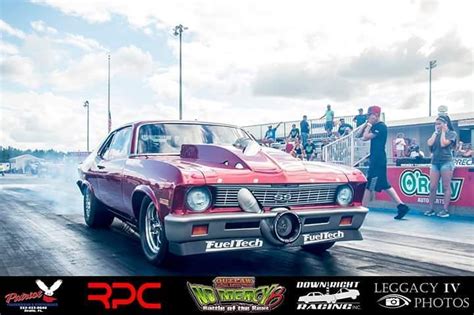 Terry Parks Chevy Nova Procharger X Drag Radial Chevy Nova Drag