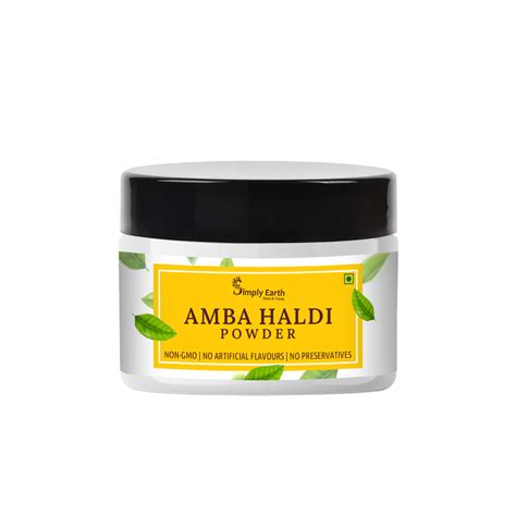 Simply Earth Pure Natural Amba Haldi Powder Skin Face Pack Wild