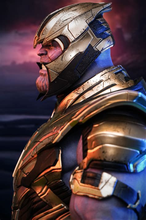 Hot toys mms 盔甲版薩諾斯