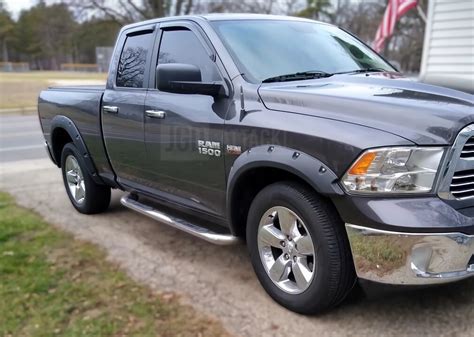 Jgd Attack Pocket Rivet Style Fender Flares Textured Ram 1500 09 17