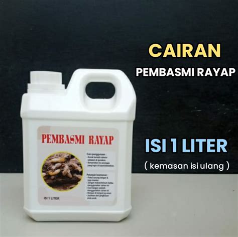 Isi Ulang Cairan Pembasmi Rayap Kayu Isi Liter Lazada Indonesia