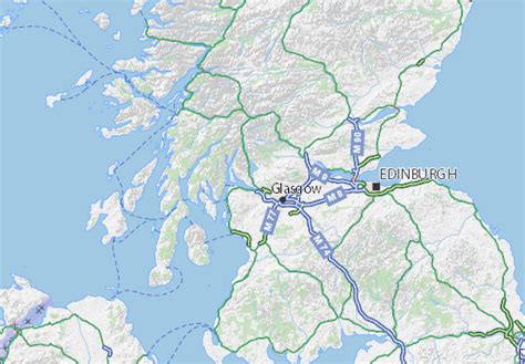 MICHELIN West Dunbartonshire map - ViaMichelin