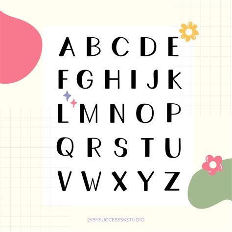 simple letters print svg doodle alphabet svg alphabet letters svg