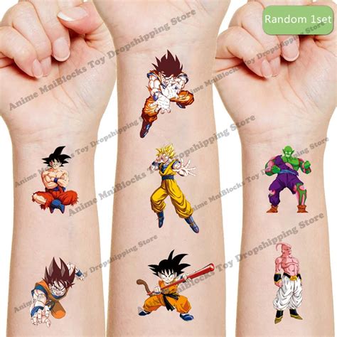 Dragon Ball Z Balls Tattoo Tattooes Cartoon Stickers Dragon Ball