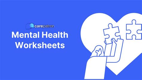 Mental Health Worksheet Youtube