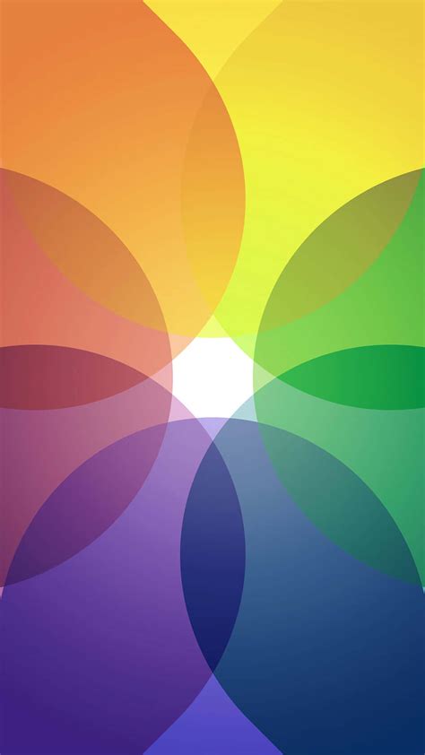 Rainbow Apple Iphone Wallpaper