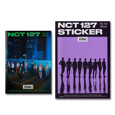 Ready Poster Nct 127rd Sticker 3o Álbum Seul City Sticky Photobook