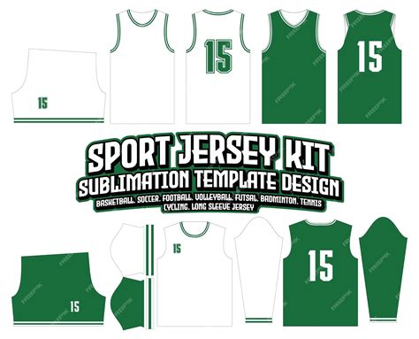 Premium Vector | Boston celtics green basketball jersey design ...