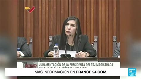 Gladys Gutiérrez magistrada sancionada por EE UU regresa a la