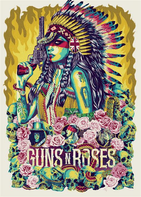 Guns N Roses Poster On Behance