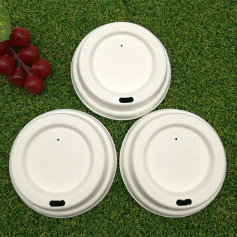 High Quality 80mm 90mm Disposable Paper Coffee Cup Lid 80mm