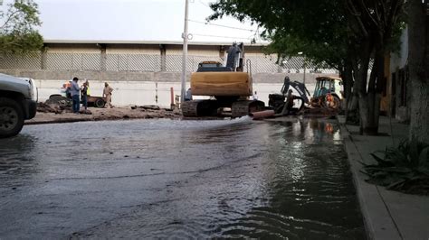 Fuga Del Simas Deja Sin Agua A Varias Colonias De Piedras Negras El