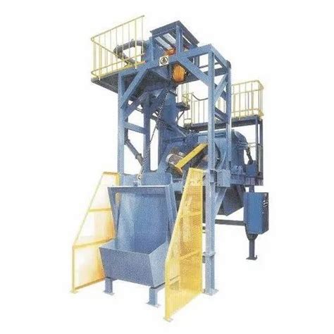 Paint Coated Tumblast Shot Blasting Machine Automation Grade Semi