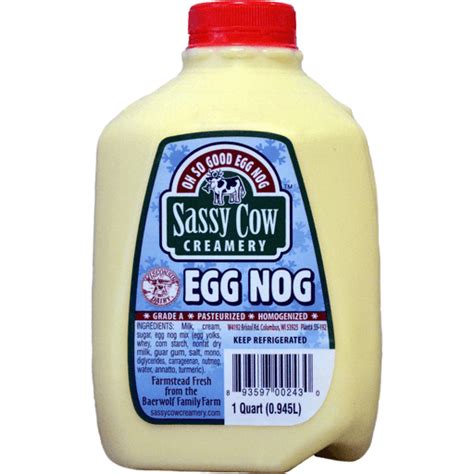 Sassy Cow Egg Nog | Flavored Milk | Festival Foods Shopping