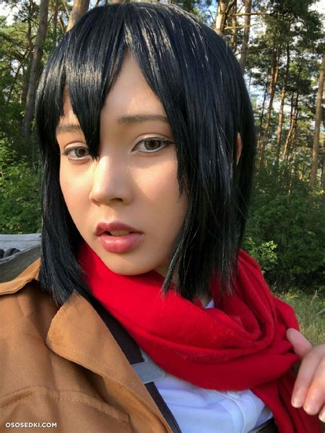 Model Virtual Geisha Virtualgeisha In Cosplay Mikasa Ackerman From