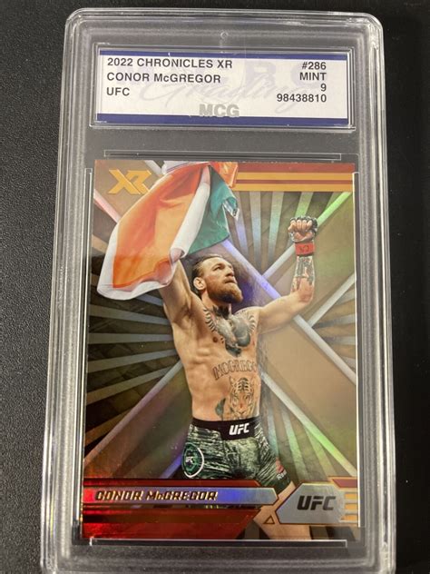 2022 Panini Chronicles UFC XR Silver 286 Conor McGregor MCG 9 EBay