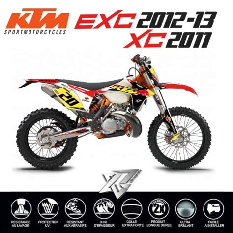 Decografix Propose Des KIT DECO Personnalisable Pour Enduro KTM EXC 200