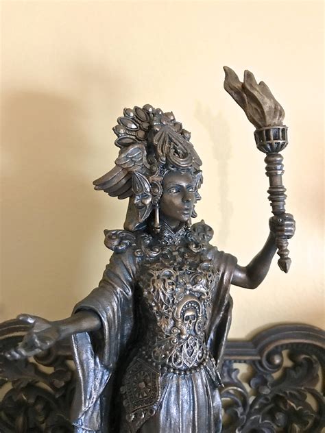 Hecate Goddess Of Witchcraft And Magic Statue Etsy UK