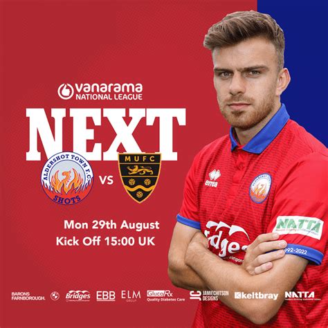 Match Preview Shots V Maidstone H Aldershot Town Fc