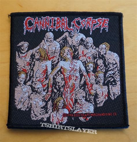 Cannibal Corpse The Bleeding Patch Woven TShirtSlayer TShirt And