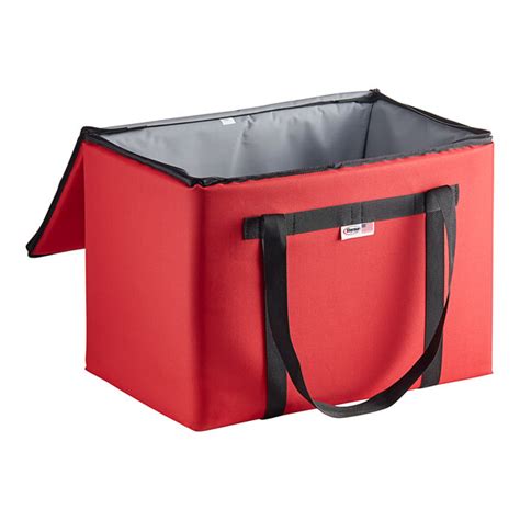 Sterno Customizable X X Extra Large Red Nylon Insulated