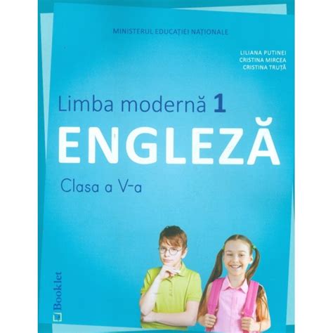 Limba Moderna 1 Engleza Clasa A V A Cu CD Rom