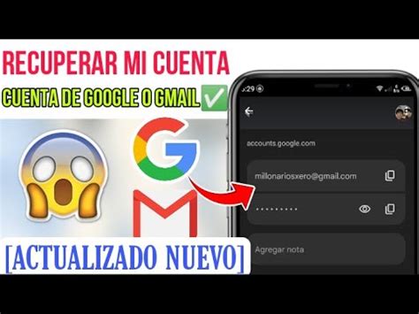 2023 Como Recuperar Mi Cuenta De Google O Gmail Si Olvide Mi