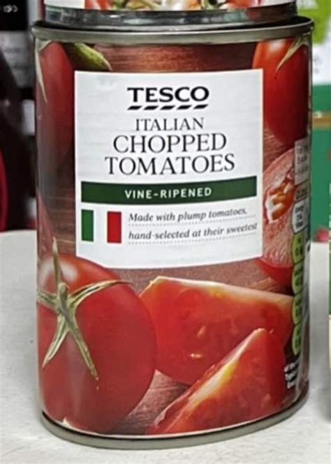 Tesco Italian Chopped Tomatoes Lazada PH