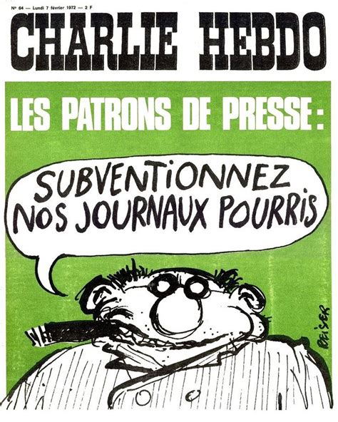 Charlie Hebdo F Vrier Couverture Reiser Charlie