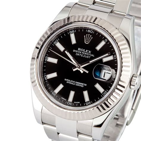 Rolex Datejust Ii Mm Black