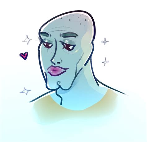 Handsome Squidward By Perrezly On Deviantart