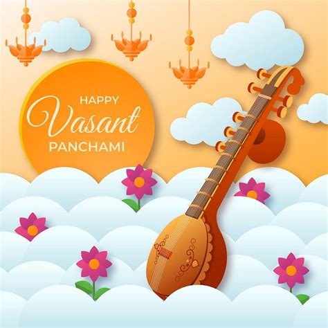 Happy Basant Panchami 2024 Wishes Images Greetings Cards Photo Messages Quotes Status For