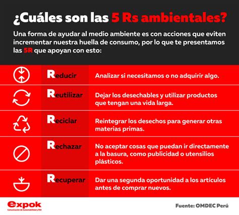 ¿cuáles Son Las 5r Ambientales