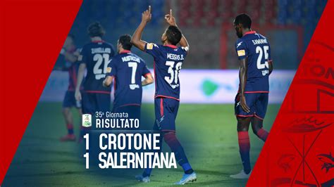 Serie Bkt Giornata Crotone Salernitana F C Crotone