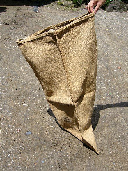 A Gunny Sack Made From Hemp A Gunny Sack Also Known As A Gunny Shoe