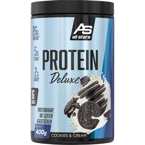 Protein Deluxe Cookies Cream G All Stars Vitalabo Online