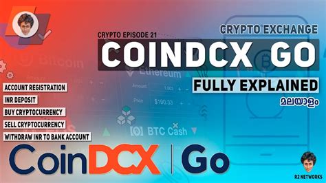 Coin Dcx Go Cryptocurrency Exchange Fully Explained Malayalam Crypto