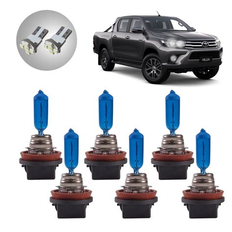 Kit L Mpadas Super Brancas Hilux Sw Hb Hb Hb T Submarino