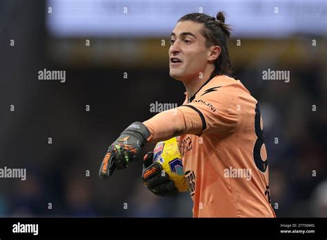 Milan Italy Th Nov Stefano Turati Of Frosinone Calcio Reacts