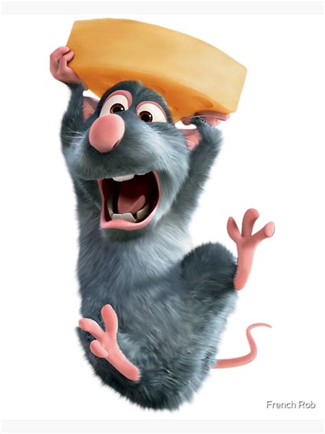 ratatouille film cheese mouse Premium Matte Vertical Poster sold by ...