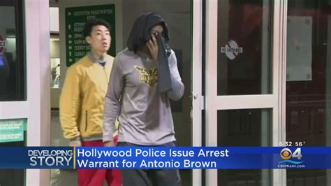 Hollywood Police Issue Arrest Warrant For Antonio Brown Youtube